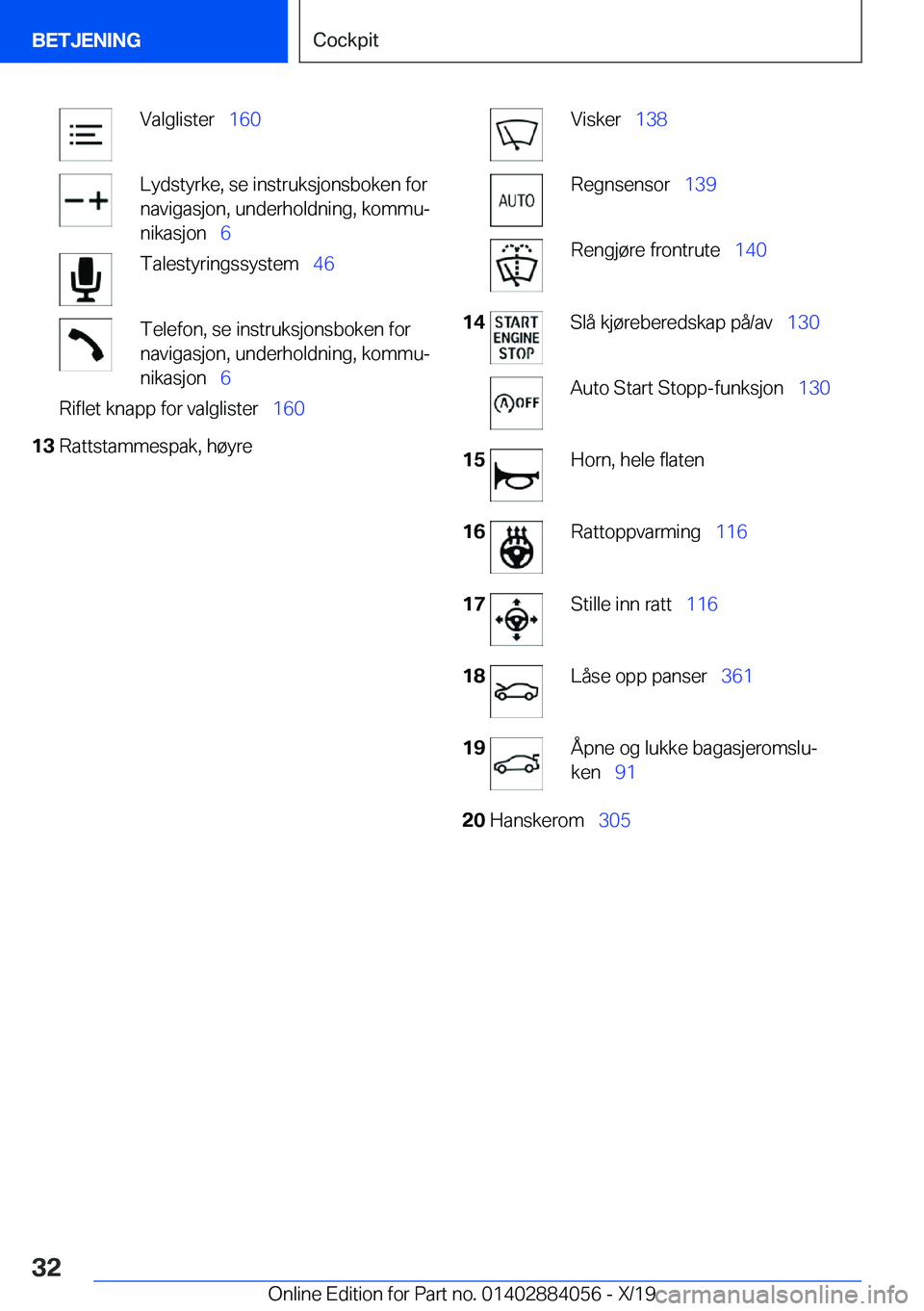 BMW 7 SERIES 2020  InstruksjonsbØker (in Norwegian) �V�a�l�g�l�i�s�t�e�r\_�1�6�0�L�y�d�s�t�y�r�k�e�,��s�e��i�n�s�t�r�u�k�s�j�o�n�s�b�o�k�e�n��f�o�r
�n�a�v�i�g�a�s�j�o�n�,��u�n�d�e�r�h�o�l�d�n�i�n�g�,��k�o�m�m�uj
�n�i�k�a�s�j�o�n\_ �6�T�a�l�e�