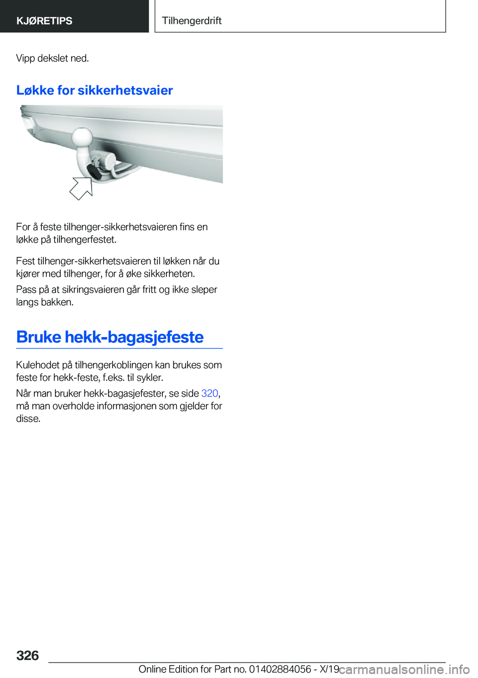 BMW 7 SERIES 2020  InstruksjonsbØker (in Norwegian) �V�i�p�p��d�e�k�s�l�e�t��n�e�d�.
�L�