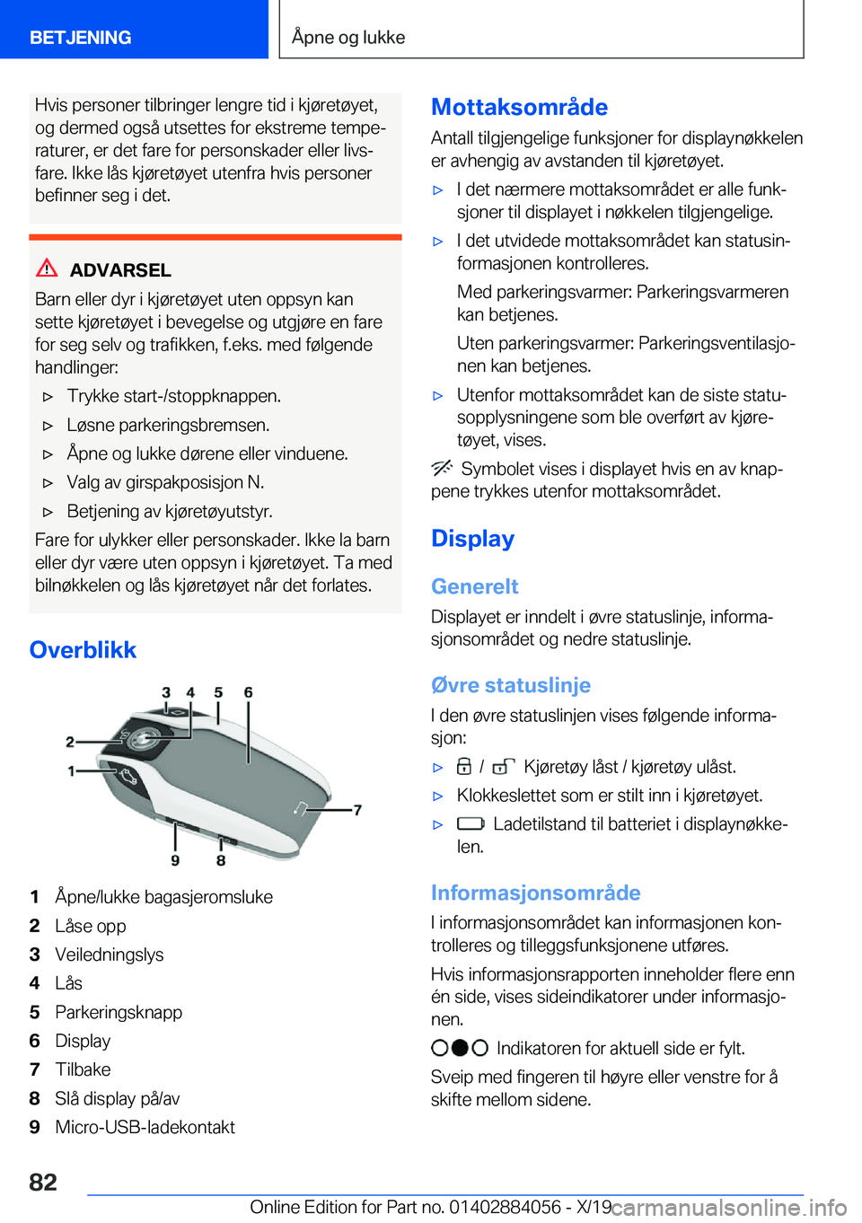 BMW 7 SERIES 2020  InstruksjonsbØker (in Norwegian) �H�v�i�s��p�e�r�s�o�n�e�r��t�i�l�b�r�i�n�g�e�r��l�e�n�g�r�e��t�i�d��i��k�j�