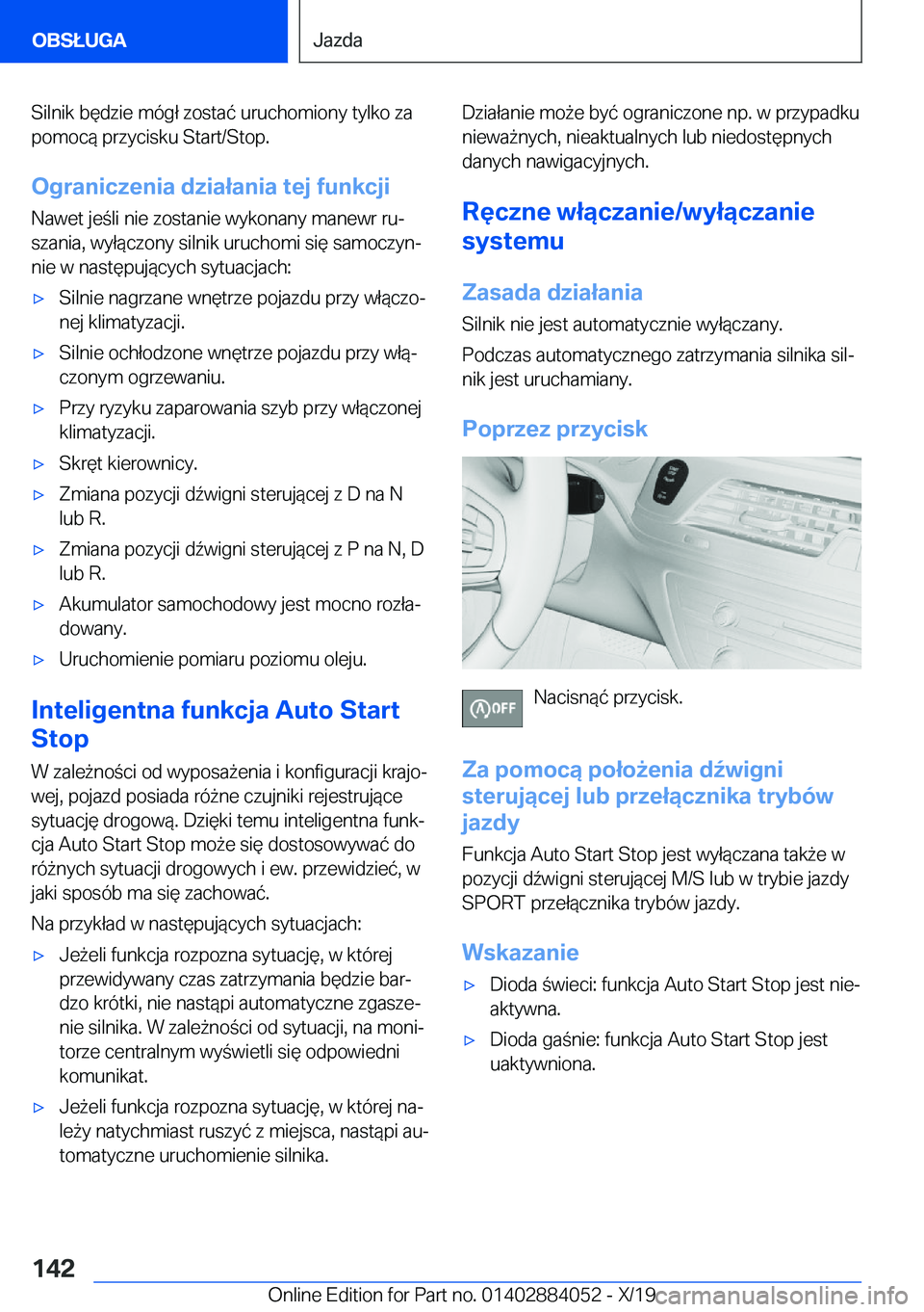BMW 7 SERIES 2020  Instrukcja obsługi (in Polish) �S�i�l�n�i�k��b�