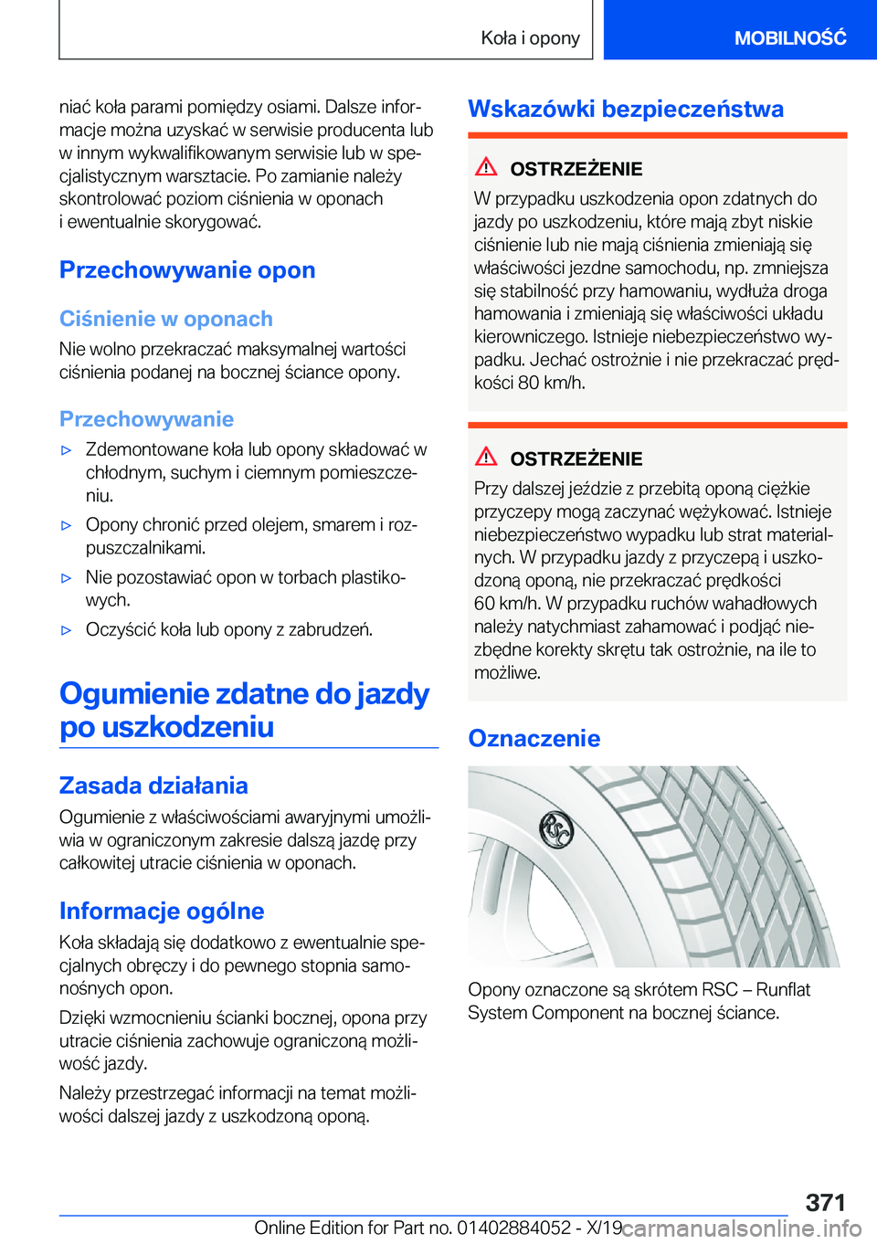BMW 7 SERIES 2020  Instrukcja obsługi (in Polish) �n�i�a�