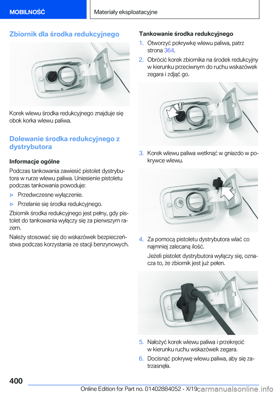 BMW 7 SERIES 2020  Instrukcja obsługi (in Polish) �Z�b�i�o�r�n�i�k��d�l�a��r�o�d�k�a��r�e�d�u�k�c�y�j�n�e�g�o
�K�o�r�e�k��w�l�e�w�u��r�o�d�k�a��r�e�d�u�k�c�y�j�n�e�g�o��z�n�a�j�d�u�j�e��s�i�