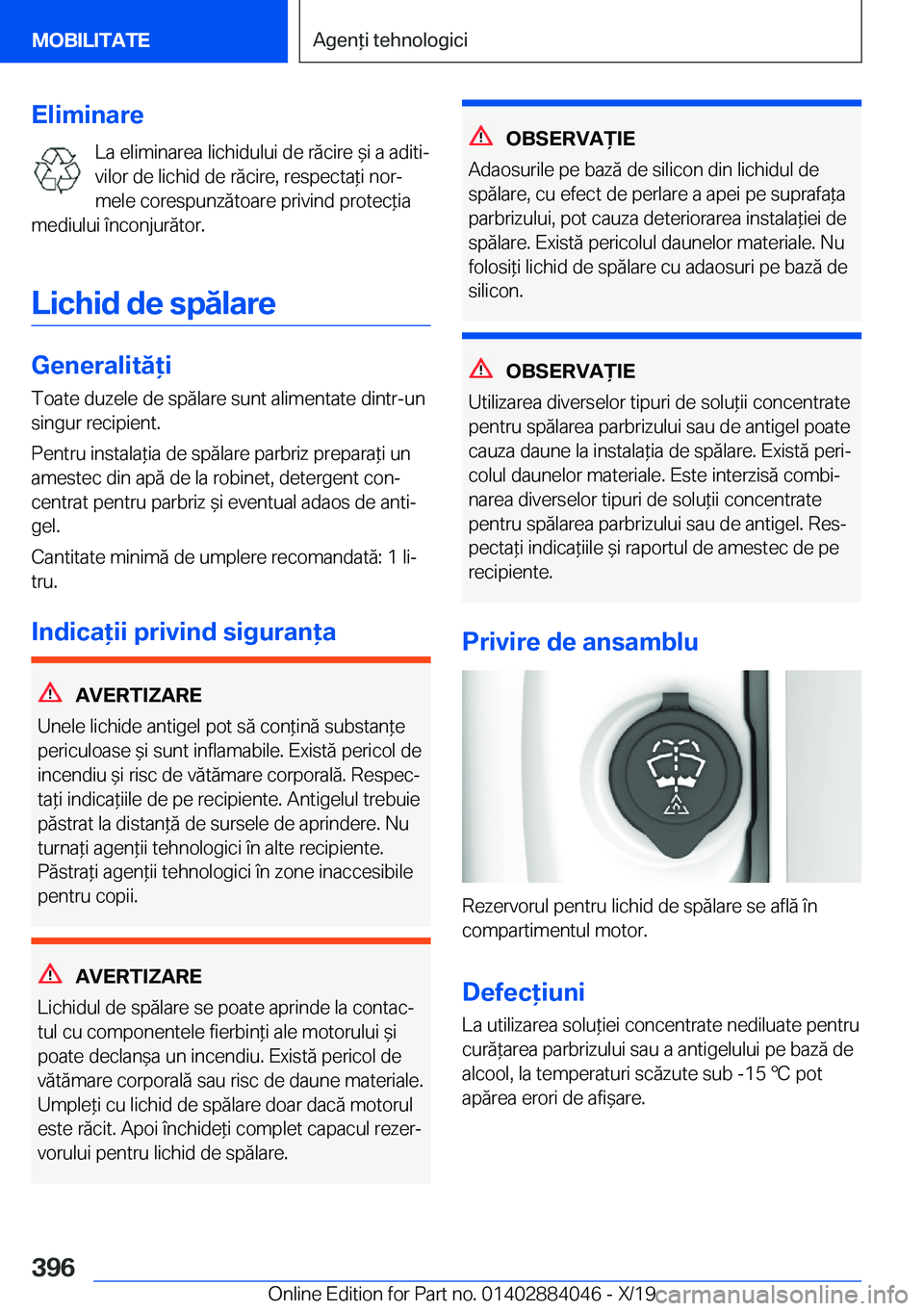BMW 7 SERIES 2020  Ghiduri De Utilizare (in Romanian) �E�l�i�m�i�n�a�r�e�L�a��e�l�i�m�i�n�a�r�e�a��l�i�c�h�i�d�u�l�u�i��d�e��r�ă�c�i�r�e�&�i��a��a�d�i�t�ij
�v�i�l�o�r��d�e��l�i�c�h�i�d��d�e��r�ă�c�i�r�e�,��r�e�s�p�e�c�t�a*�i��n�o�rj
�m