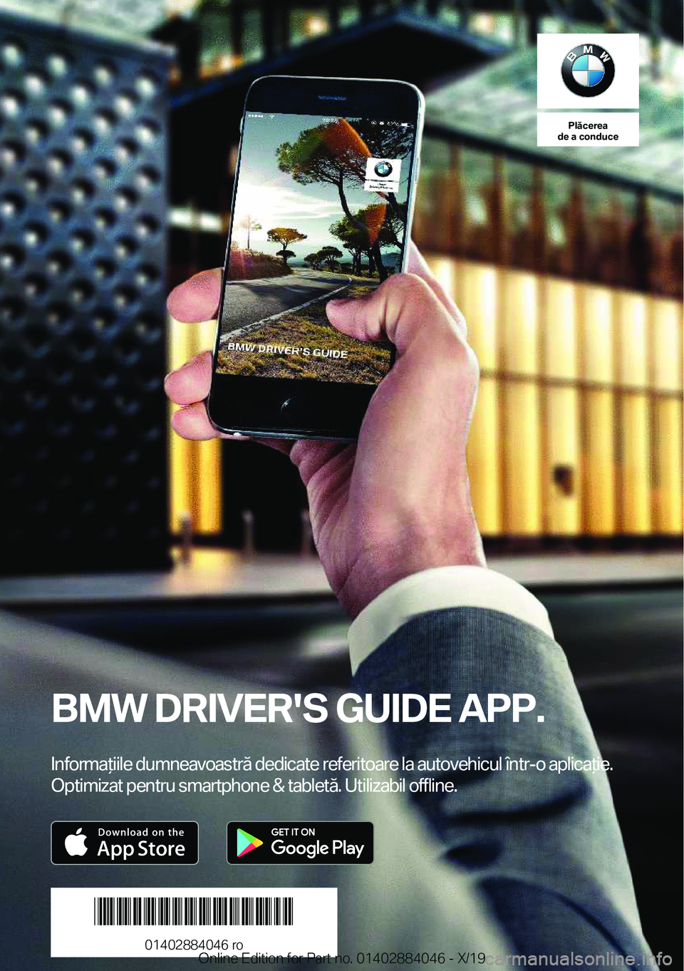 BMW 7 SERIES 2020  Ghiduri De Utilizare (in Romanian) �P�l�