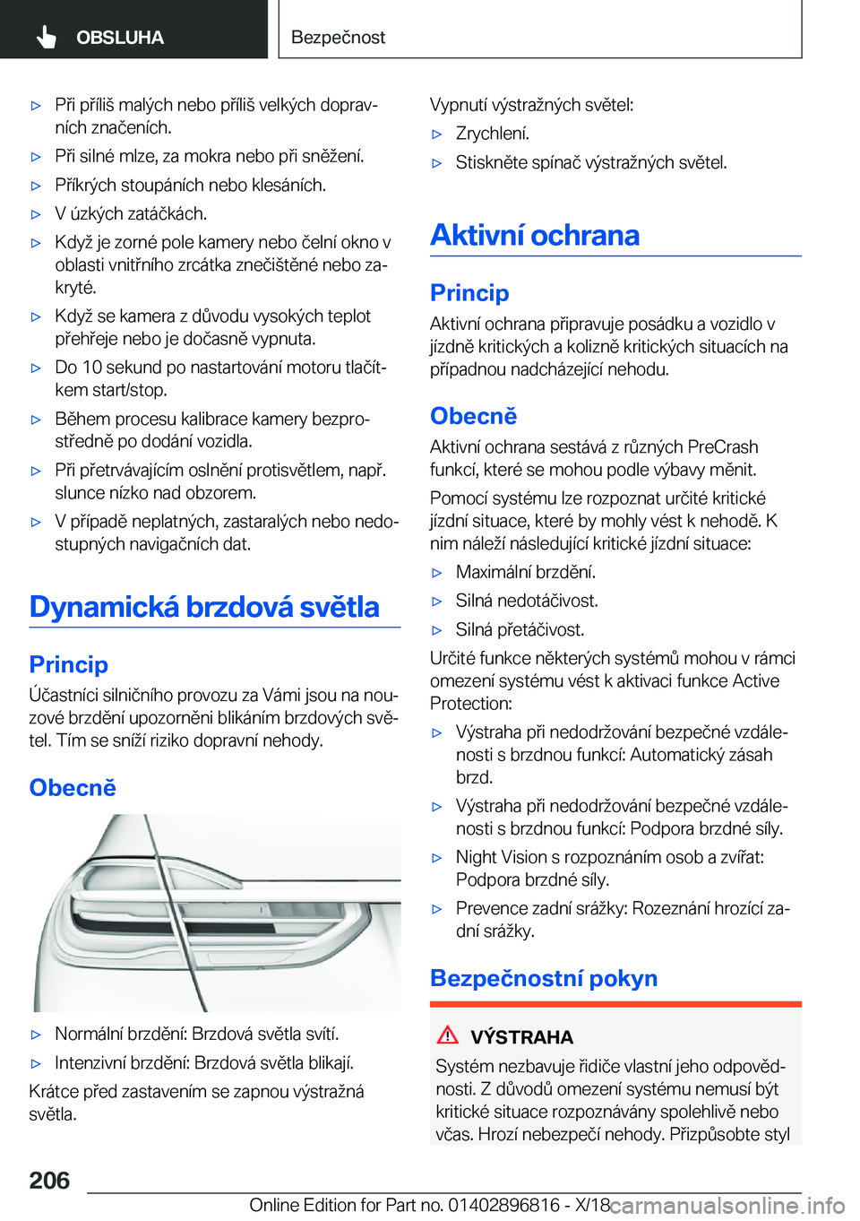 BMW 7 SERIES 2019  Návod na použití (in Czech) 'x�P�i��p�