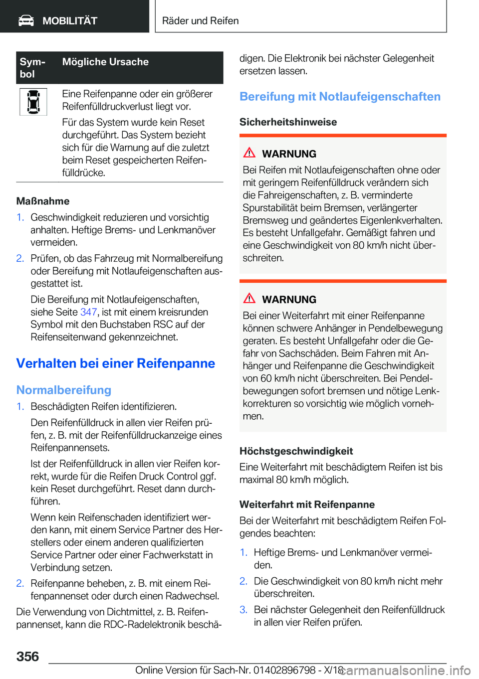 BMW 7 SERIES 2019  Betriebsanleitungen (in German) �S�y�mj
�b�o�l�M�