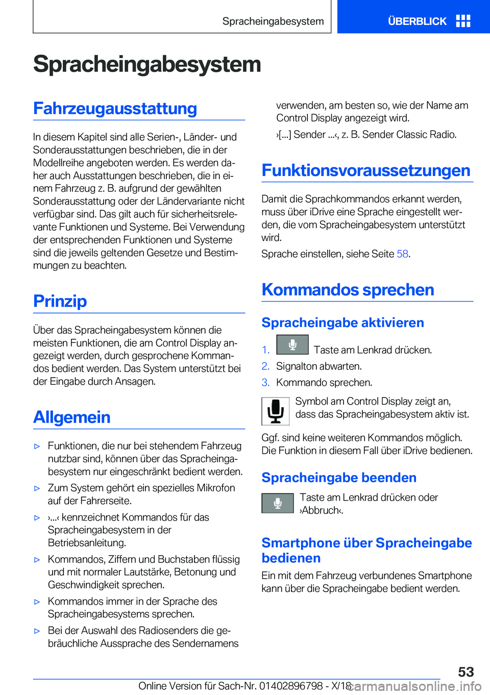 BMW 7 SERIES 2019  Betriebsanleitungen (in German) �S�p�r�a�c�h�e�i�n�g�a�b�e�s�y�s�t�e�m�F�a�h�r�z�e�u�g�a�u�s�s�t�a�t�t�u�n�g
�I�n��d�i�e�s�e�m��K�a�p�i�t�e�l��s�i�n�d��a�l�l�e��S�e�r�i�e�n�-�,��L�