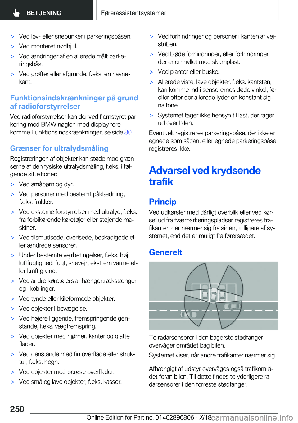 BMW 7 SERIES 2019  InstruktionsbØger (in Danish) 'x�V�e�d��l�