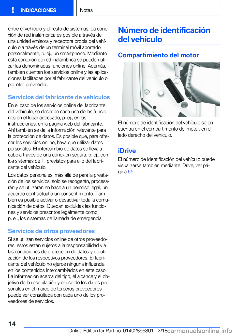 BMW 7 SERIES 2019  Manuales de Empleo (in Spanish) �e�n�t�r�e��e�l��v�e�h�