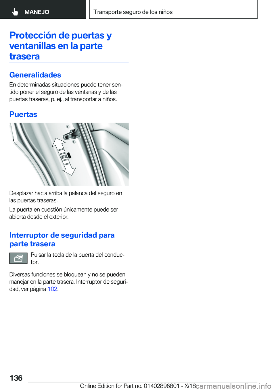 BMW 7 SERIES 2019  Manuales de Empleo (in Spanish) �P�r�o�t�e�c�c�i�