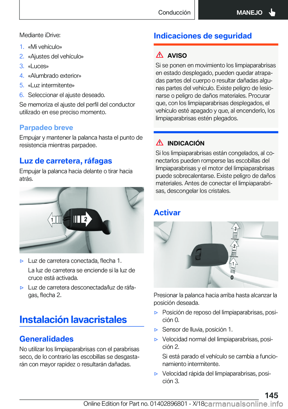BMW 7 SERIES 2019  Manuales de Empleo (in Spanish) �M�e�d�i�a�n�t�e��i�D�r�i�v�e�:�1�.�«�M�i��v�e�h�