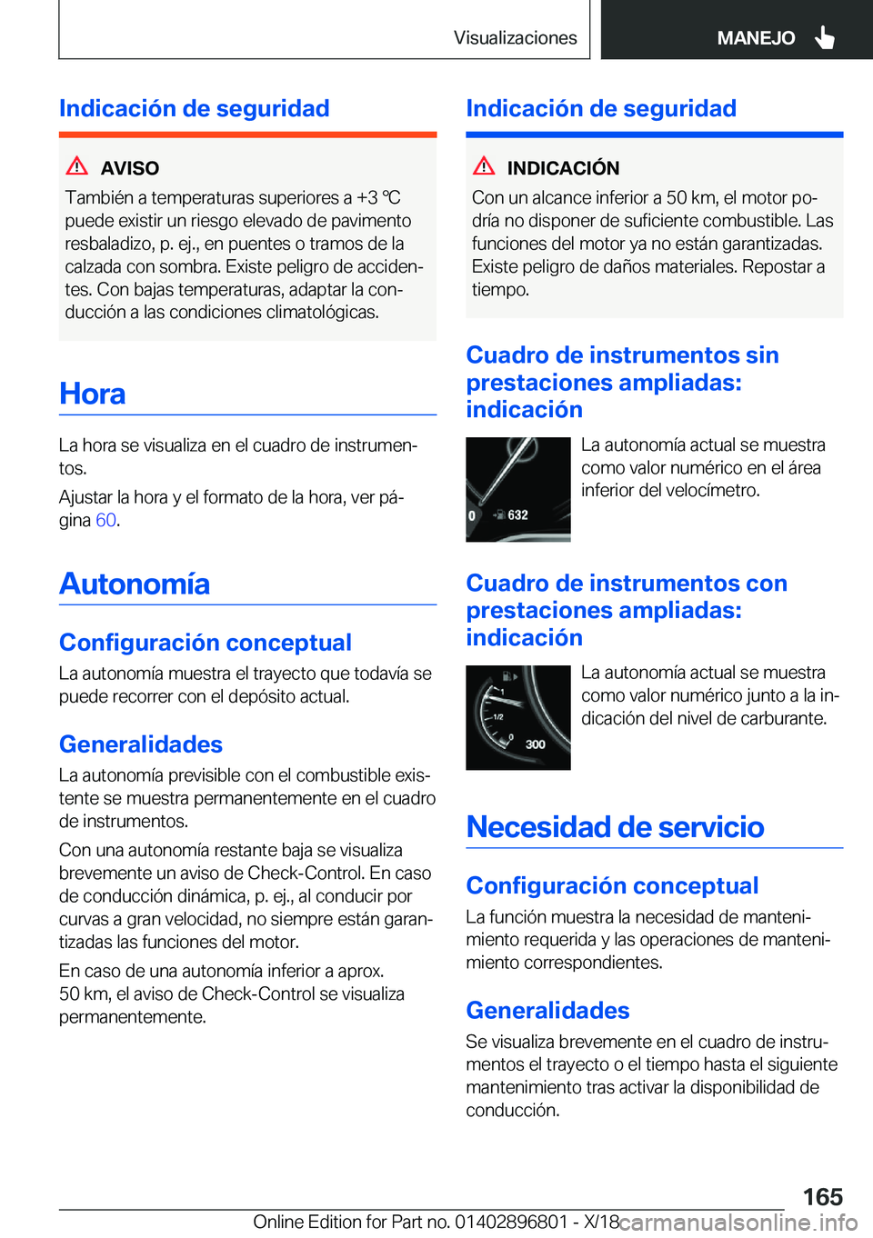 BMW 7 SERIES 2019  Manuales de Empleo (in Spanish) �I�n�d�i�c�a�c�i�