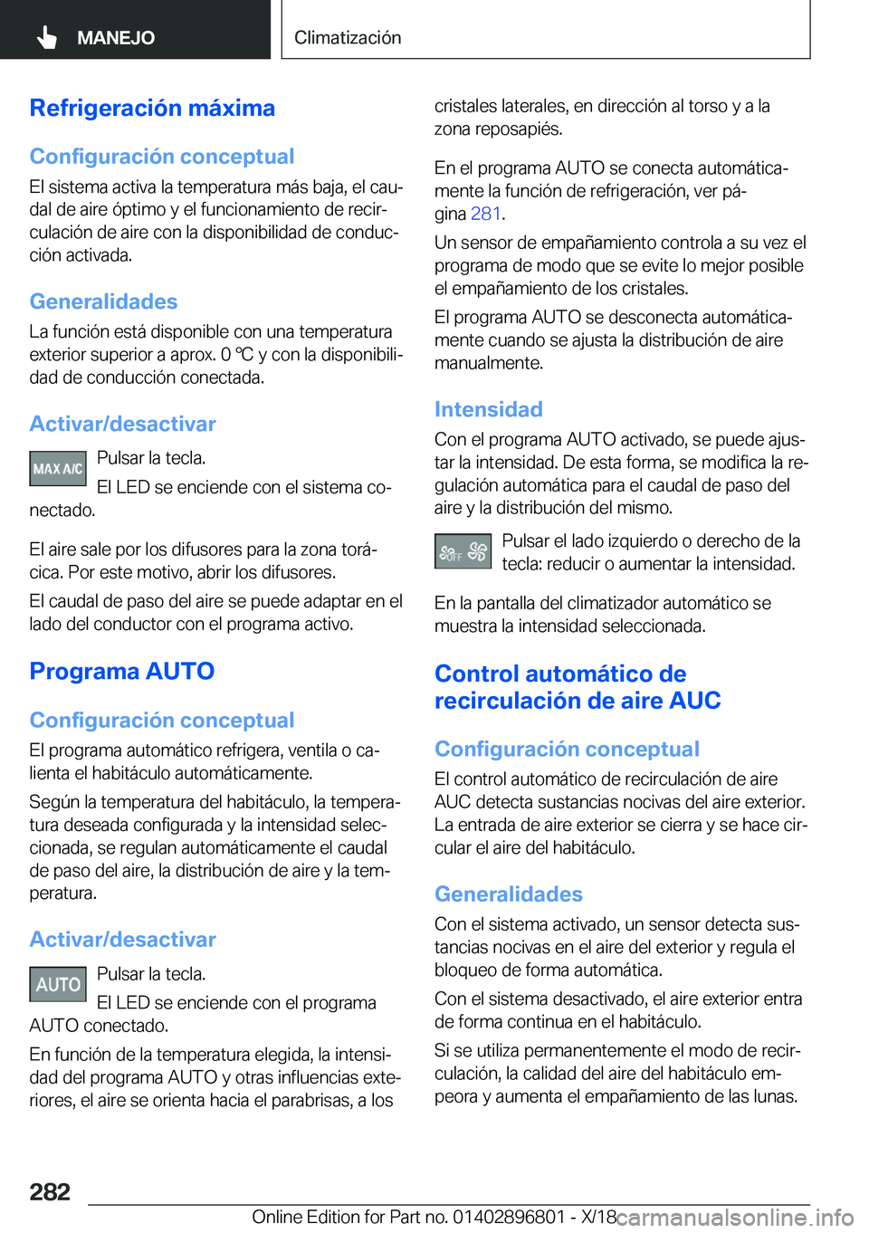 BMW 7 SERIES 2019  Manuales de Empleo (in Spanish) �R�e�f�r�i�g�e�r�a�c�i�