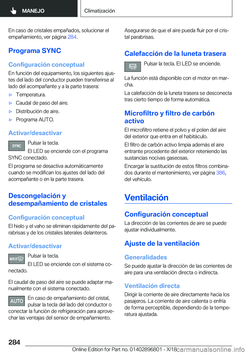 BMW 7 SERIES 2019  Manuales de Empleo (in Spanish) �E�n��c�a�s�o��d�e��c�r�i�s�t�a�l�e�s��e�m�p�a�