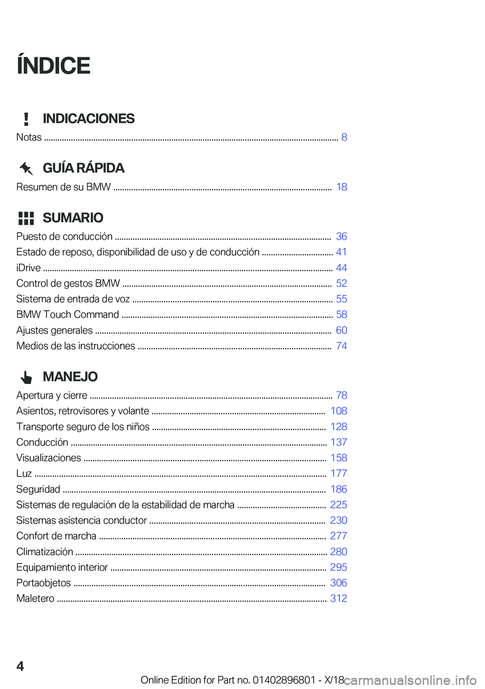 BMW 7 SERIES 2019  Manuales de Empleo (in Spanish) �