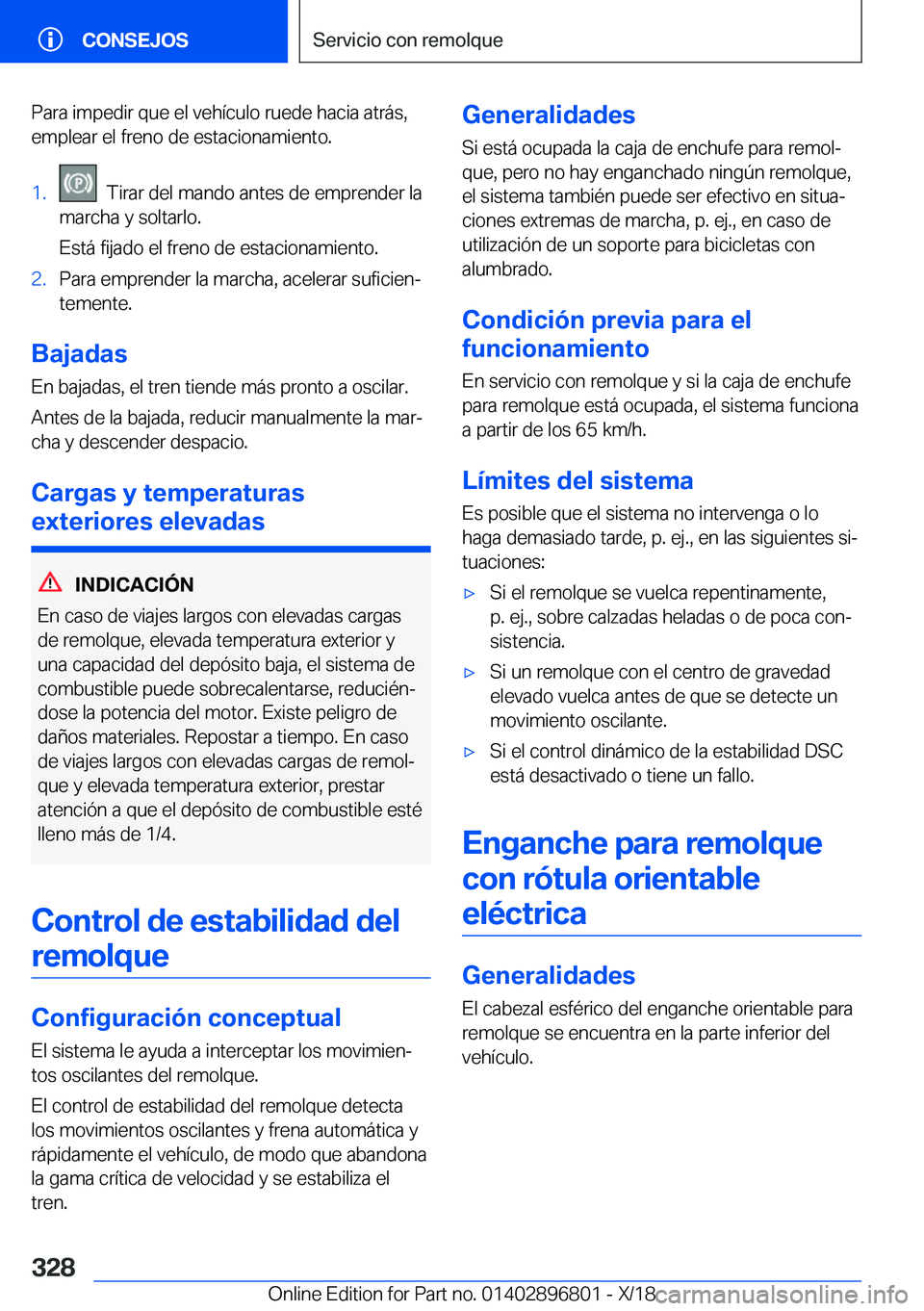 BMW 7 SERIES 2019  Manuales de Empleo (in Spanish) �P�a�r�a��i�m�p�e�d�i�r��q�u�e��e�l��v�e�h�