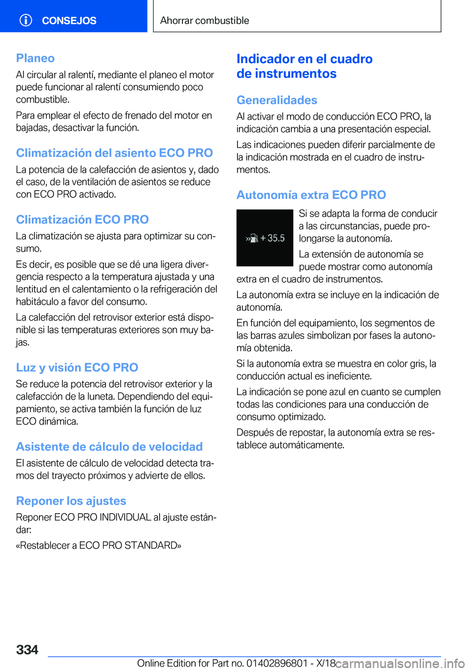 BMW 7 SERIES 2019  Manuales de Empleo (in Spanish) �P�l�a�n�e�o�A�l��c�i�r�c�u�l�a�r��a�l��r�a�l�e�n�t�