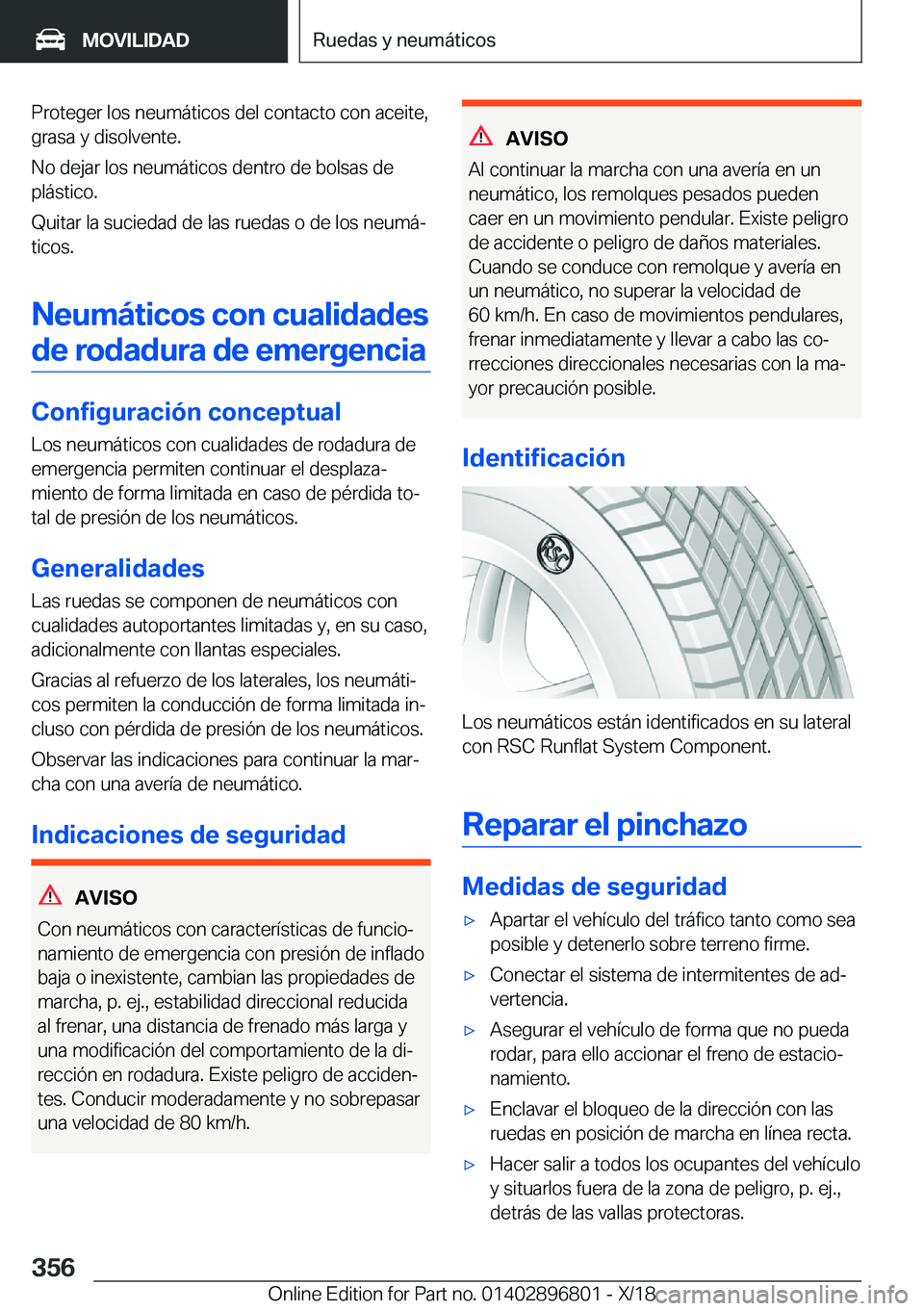 BMW 7 SERIES 2019  Manuales de Empleo (in Spanish) �P�r�o�t�e�g�e�r��l�o�s��n�e�u�m�