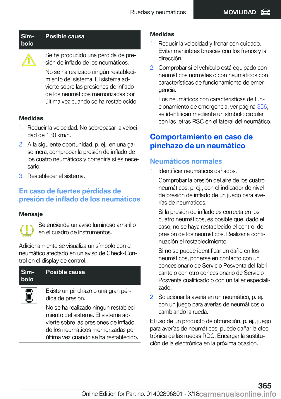 BMW 7 SERIES 2019  Manuales de Empleo (in Spanish) �S�