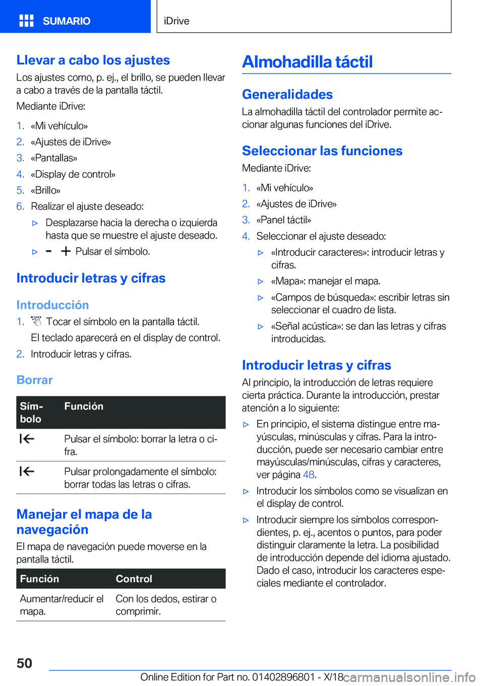 BMW 7 SERIES 2019  Manuales de Empleo (in Spanish) �L�l�e�v�a�r��a��c�a�b�o��l�o�s��a�j�u�s�t�e�s
�L�o�s��a�j�u�s�t�e�s��c�o�m�o�,��p�.��e�j�.�,��e�l��b�r�i�l�l�o�,��s�e��p�u�e�d�e�n��l�l�e�v�a�r
�a��c�a�b�o��a��t�r�a�v�