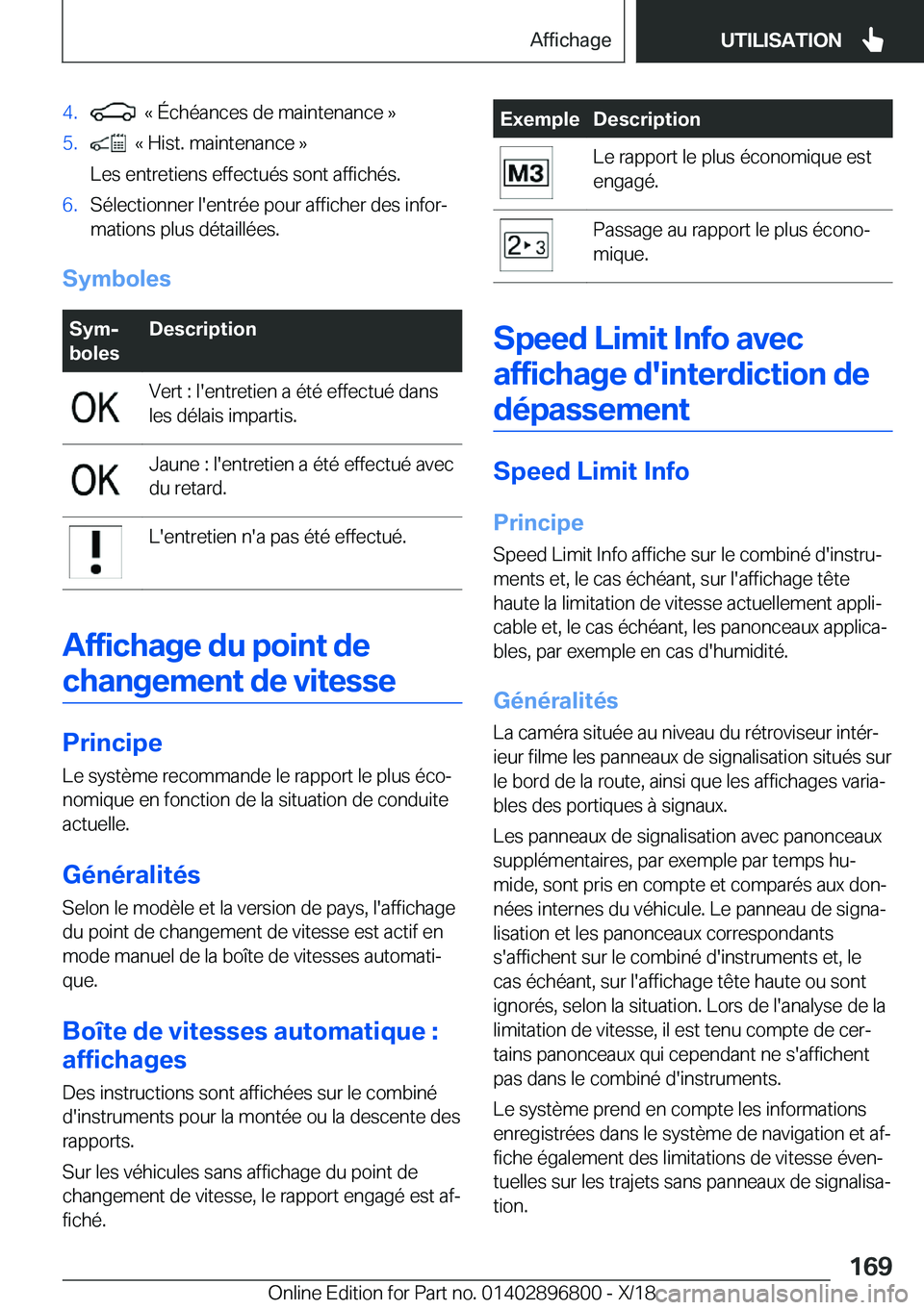 BMW 7 SERIES 2019  Notices Demploi (in French) �4�.���k��
