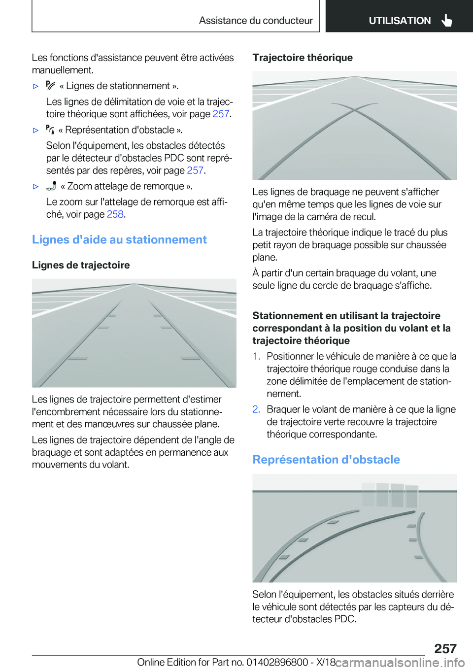 BMW 7 SERIES 2019  Notices Demploi (in French) �L�e�s��f�o�n�c�t�i�o�n�s��d�'�a�s�s�i�s�t�a�n�c�e��p�e�u�v�e�n�t��ê�t�r�e��a�c�t�i�v�é�e�s
�m�a�n�u�e�l�l�e�m�e�n�t�.'x���k��L�i�g�n�e�s��d�e��s�t�a�t�i�o�n�n�e�m�e�n�t��{�.
�L�e