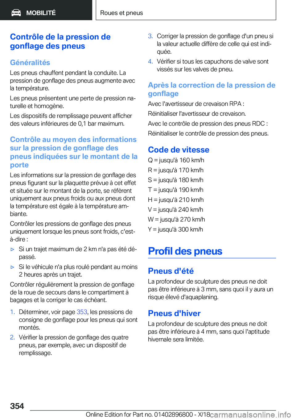 BMW 7 SERIES 2019  Notices Demploi (in French) �C�o�n�t�r�