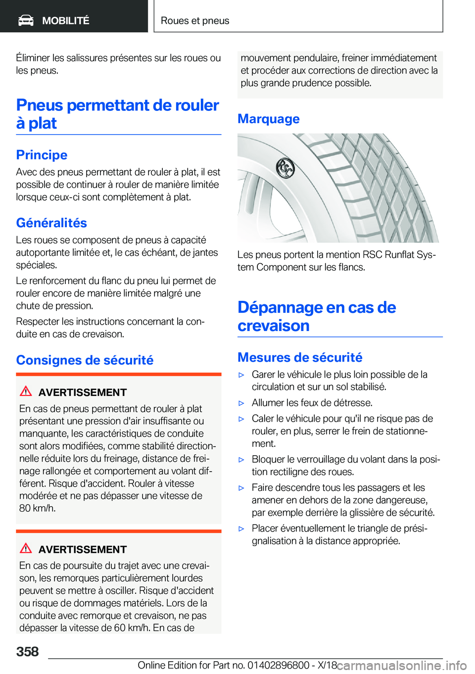 BMW 7 SERIES 2019  Notices Demploi (in French) �