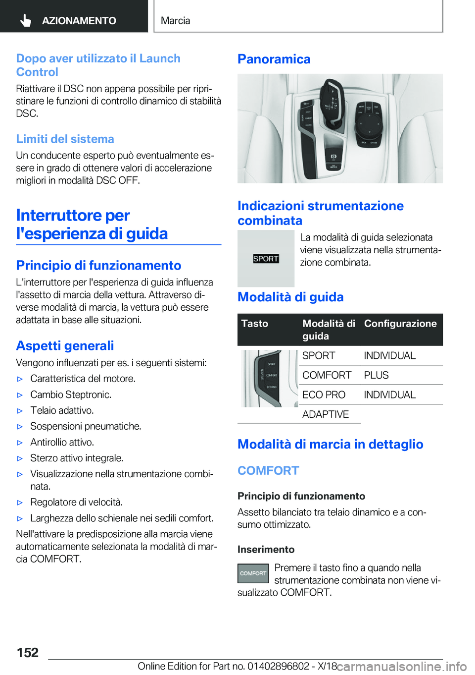 BMW 7 SERIES 2019  Libretti Di Uso E manutenzione (in Italian) �D�o�p�o��a�v�e�r��u�t�i�l�i�z�z�a�t�o��i�l��L�a�u�n�c�h
�C�o�n�t�r�o�l
�R�i�a�t�t�i�v�a�r�e��i�l��D�S�C��n�o�n��a�p�p�e�n�a��p�o�s�s�i�b�i�l�e��p�e�r��r�i�p�r�ij
�s�t�i�n�a�r�e��l�e��f�