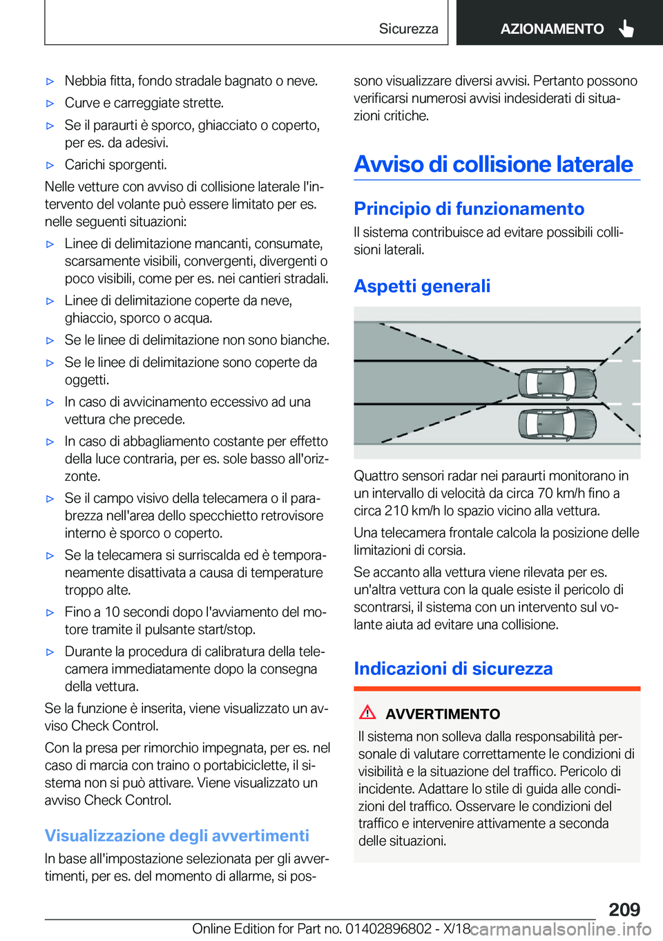 BMW 7 SERIES 2019  Libretti Di Uso E manutenzione (in Italian) 'x�N�e�b�b�i�a��f�i�t�t�a�,��f�o�n�d�o��s�t�r�a�d�a�l�e��b�a�g�n�a�t�o��o��n�e�v�e�.'x�C�u�r�v�e��e��c�a�r�r�e�g�g�i�a�t�e��s�t�r�e�t�t�e�.'x�S�e��i�l��p�a�r�a�u�r�t�i��è��s�