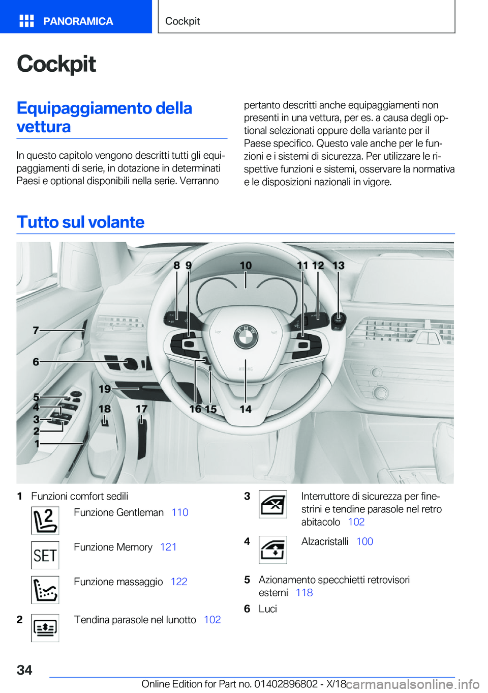 BMW 7 SERIES 2019  Libretti Di Uso E manutenzione (in Italian) �C�o�c�k�p�i�t�E�q�u�i�p�a�g�g�i�a�m�e�n�t�o��d�e�l�l�a�v�e�t�t�u�r�a
�I�n��q�u�e�s�t�o��c�a�p�i�t�o�l�o��v�e�n�g�o�n�o��d�e�s�c�r�i�t�t�i��t�u�t�t�i��g�l�i��e�q�u�ij
�p�a�g�g�i�a�m�e�n�t�i�