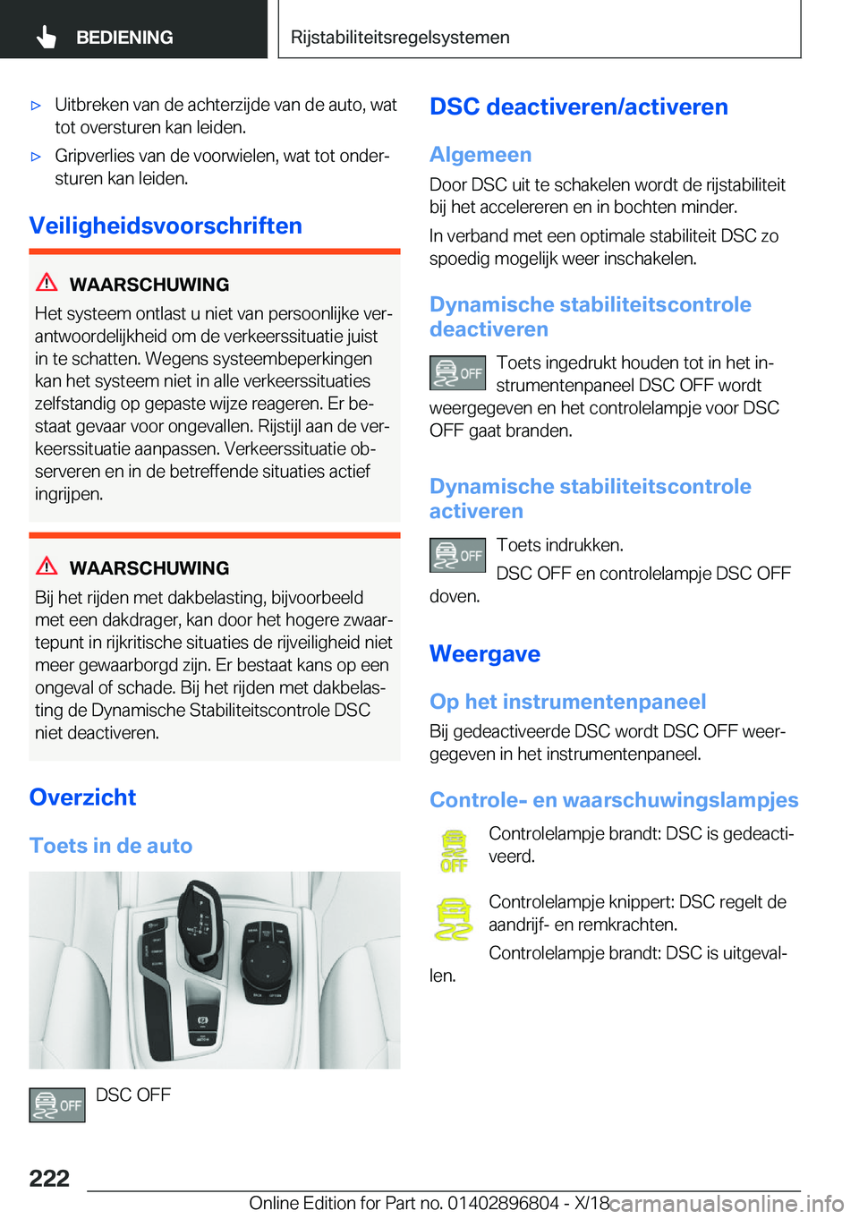 BMW 7 SERIES 2019  Instructieboekjes (in Dutch) 'x�U�i�t�b�r�e�k�e�n��v�a�n��d�e��a�c�h�t�e�r�z�i�j�d�e��v�a�n��d�e��a�u�t�o�,��w�a�t�t�o�t��o�v�e�r�s�t�u�r�e�n��k�a�n��l�e�i�d�e�n�.'x�G�r�i�p�v�e�r�l�i�e�s��v�a�n��d�e��v�o�o�r