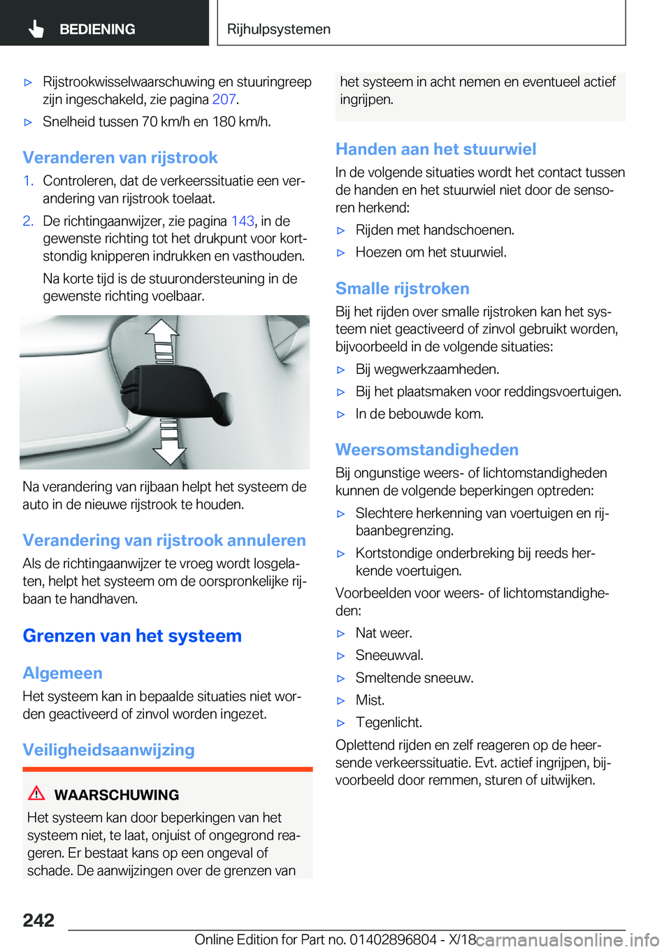 BMW 7 SERIES 2019  Instructieboekjes (in Dutch) 'x�R�i�j�s�t�r�o�o�k�w�i�s�s�e�l�w�a�a�r�s�c�h�u�w�i�n�g��e�n��s�t�u�u�r�i�n�g�r�e�e�p�z�i�j�n��i�n�g�e�s�c�h�a�k�e�l�d�,��z�i�e��p�a�g�i�n�a� �2�0�7�.'x�S�n�e�l�h�e�i�d��t�u�s�s�e�n��