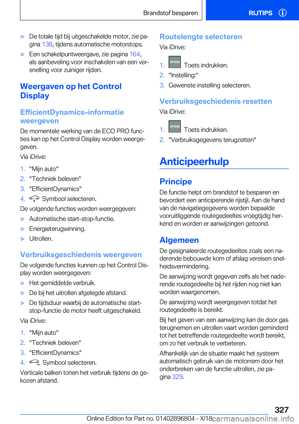 BMW 7 SERIES 2019  Instructieboekjes (in Dutch) 'x�D�e��t�o�t�a�l�e��t�i�j�d��b�i�j��u�i�t�g�e�s�c�h�a�k�e�l�d�e��m�o�t�o�r�,��z�i�e��p�aj
�g�i�n�a� �1�3�8�,��t�i�j�d�e�n�s��a�u�t�o�m�a�t�i�s�c�h�e��m�o�t�o�r�s�t�o�p�s�.'x�E�e�n