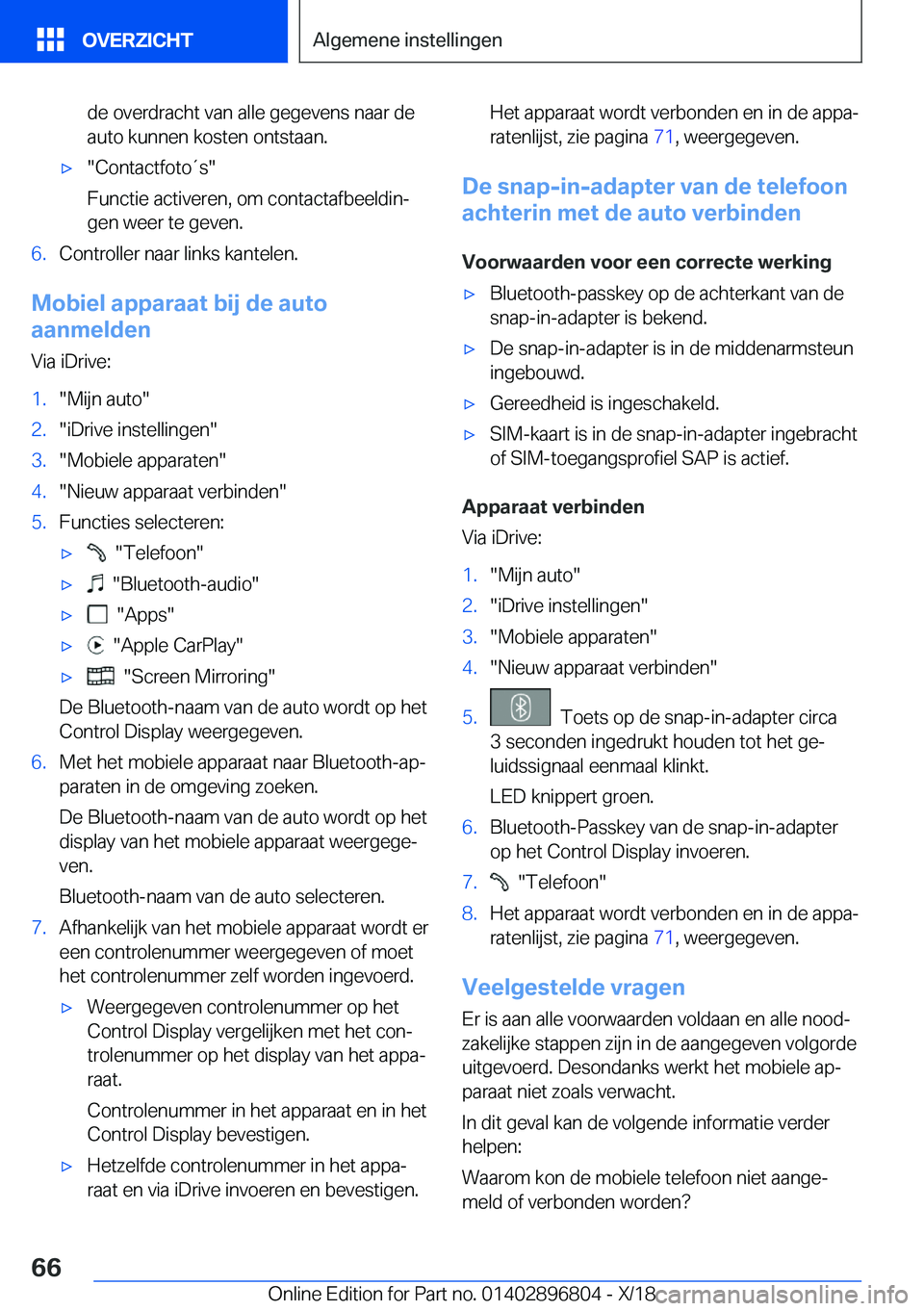 BMW 7 SERIES 2019  Instructieboekjes (in Dutch) �d�e��o�v�e�r�d�r�a�c�h�t��v�a�n��a�l�l�e��g�e�g�e�v�e�n�s��n�a�a�r��d�e
�a�u�t�o��k�u�n�n�e�n��k�o�s�t�e�n��o�n�t�s�t�a�a�n�.'x��C�o�n�t�a�c�t�f�o�t�o�t�s�
�F�u�n�c�t�i�e��a�c�t�i�v�e
