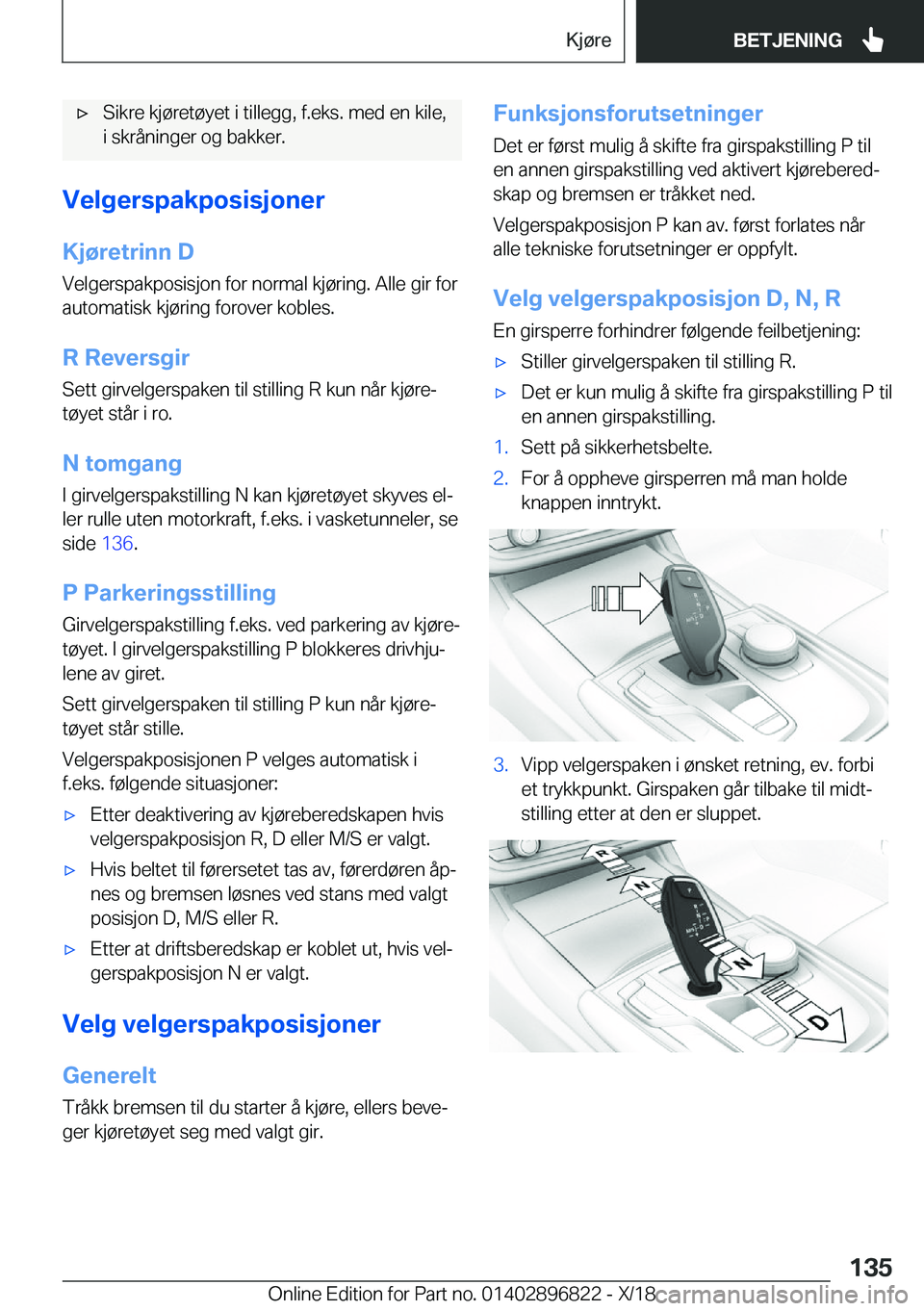 BMW 7 SERIES 2019  InstruksjonsbØker (in Norwegian) 'x�S�i�k�r�e��k�j�