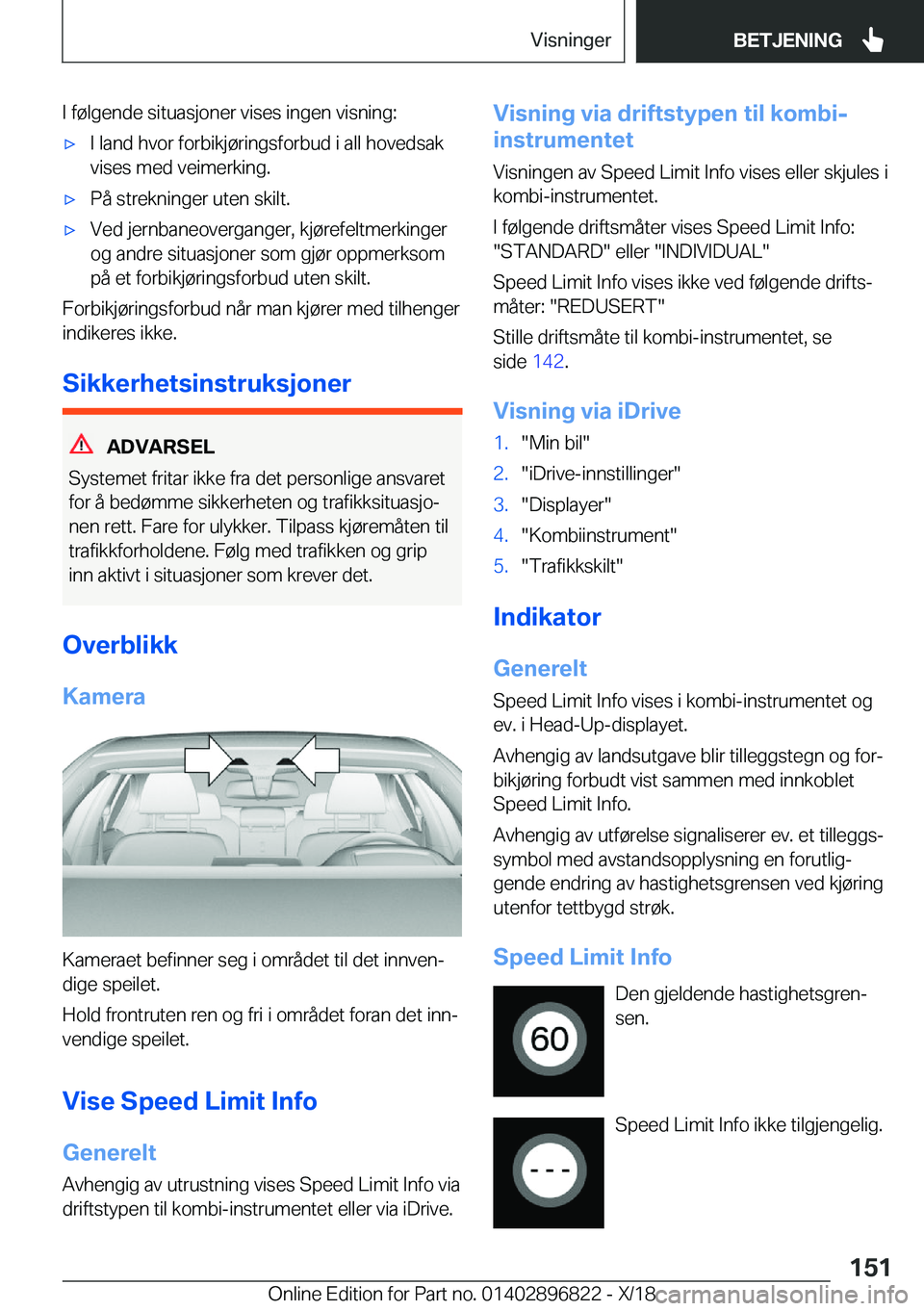 BMW 7 SERIES 2019  InstruksjonsbØker (in Norwegian) �I��f�