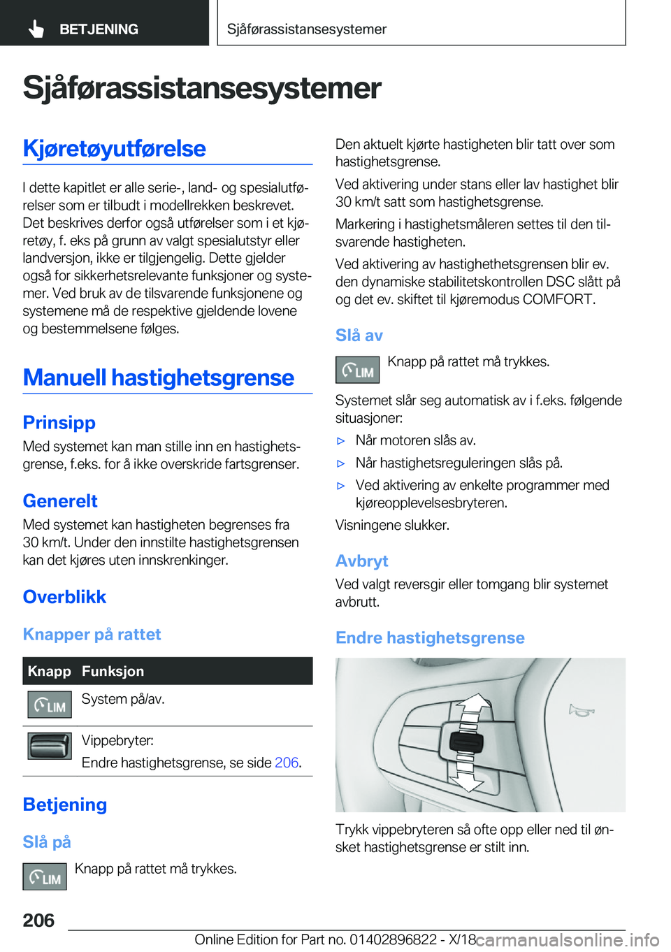 BMW 7 SERIES 2019  InstruksjonsbØker (in Norwegian) �S�j�å�f�