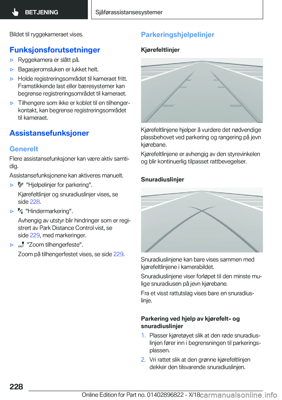 BMW 7 SERIES 2019  InstruksjonsbØker (in Norwegian) �B�i�l�d�e�t��t�i�l��r�y�g�g�e�k�a�m�e�r�a�e�t��v�i�s�e�s�.
�F�u�n�k�s�j�o�n�s�f�o�r�u�t�s�e�t�n�i�n�g�e�r'x�R�y�g�g�e�k�a�m�e�r�a��e�r��s�l�å�t�t��p�å�.'x�B�a�g�a�s�j�e�r�o�m�s�l�u�k�