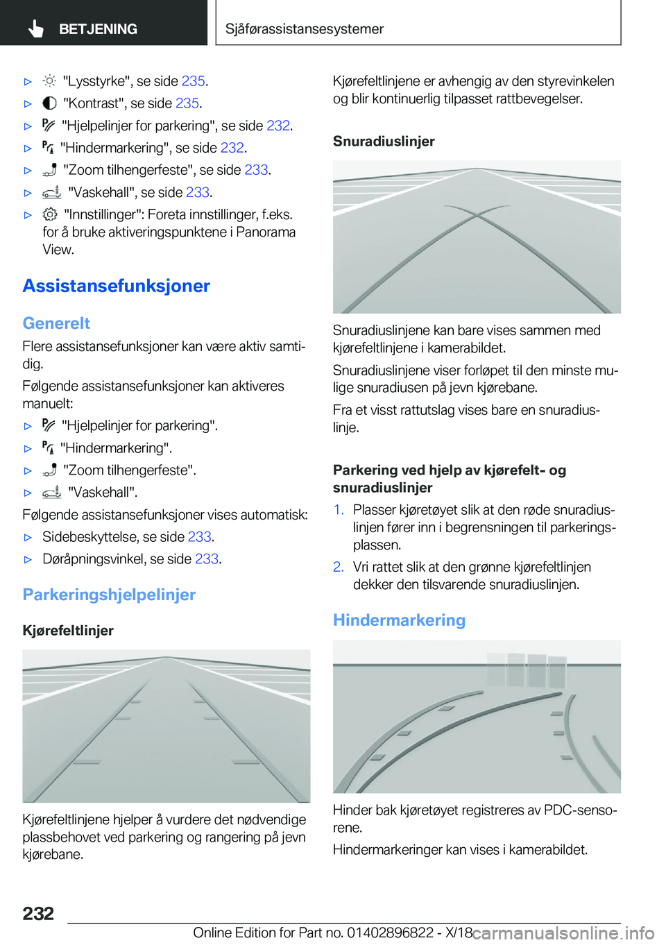 BMW 7 SERIES 2019  InstruksjonsbØker (in Norwegian) 'x����L�y�s�s�t�y�r�k�e��,��s�e��s�i�d�e��2�3�5�.'x����K�o�n�t�r�a�s�t��,��s�e��s�i�d�e� �2�3�5�.'x����H�j�e�l�p�e�l�i�n�j�e�r��f�o�r��p�a�r�k�e�r�i�n�g��,��s�e��s�i�