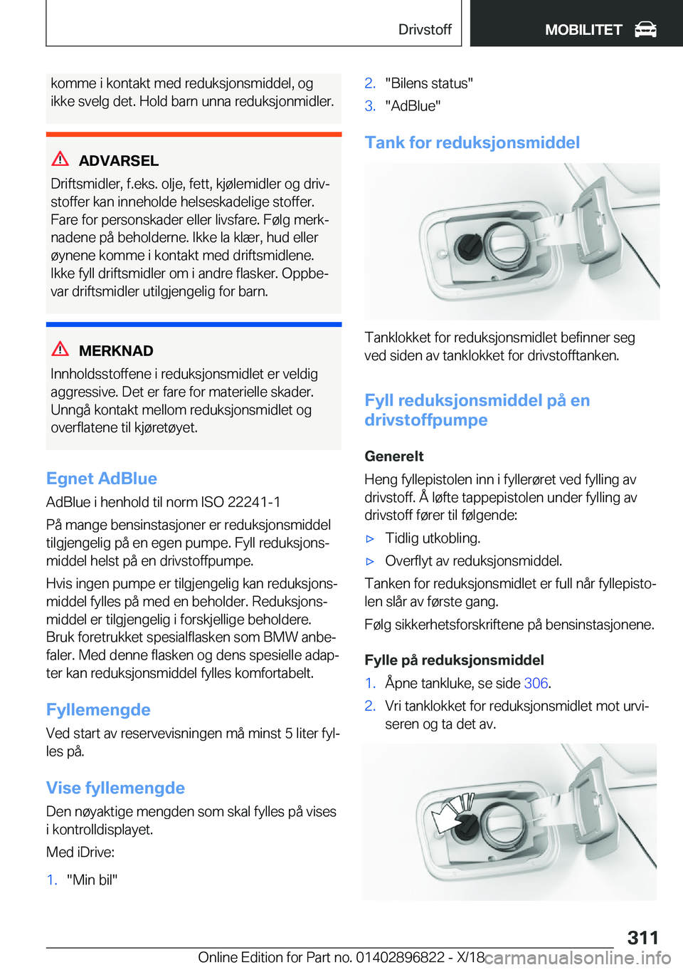 BMW 7 SERIES 2019  InstruksjonsbØker (in Norwegian) �k�o�m�m�e��i��k�o�n�t�a�k�t��m�e�d��r�e�d�u�k�s�j�o�n�s�m�i�d�d�e�l�,��o�g
�i�k�k�e��s�v�e�l�g��d�e�t�.��H�o�l�d��b�a�r�n��u�n�n�a��r�e�d�u�k�s�j�o�n�m�i�d�l�e�r�.
�A�D�V�A�R�S�E�L
�D�r�i�