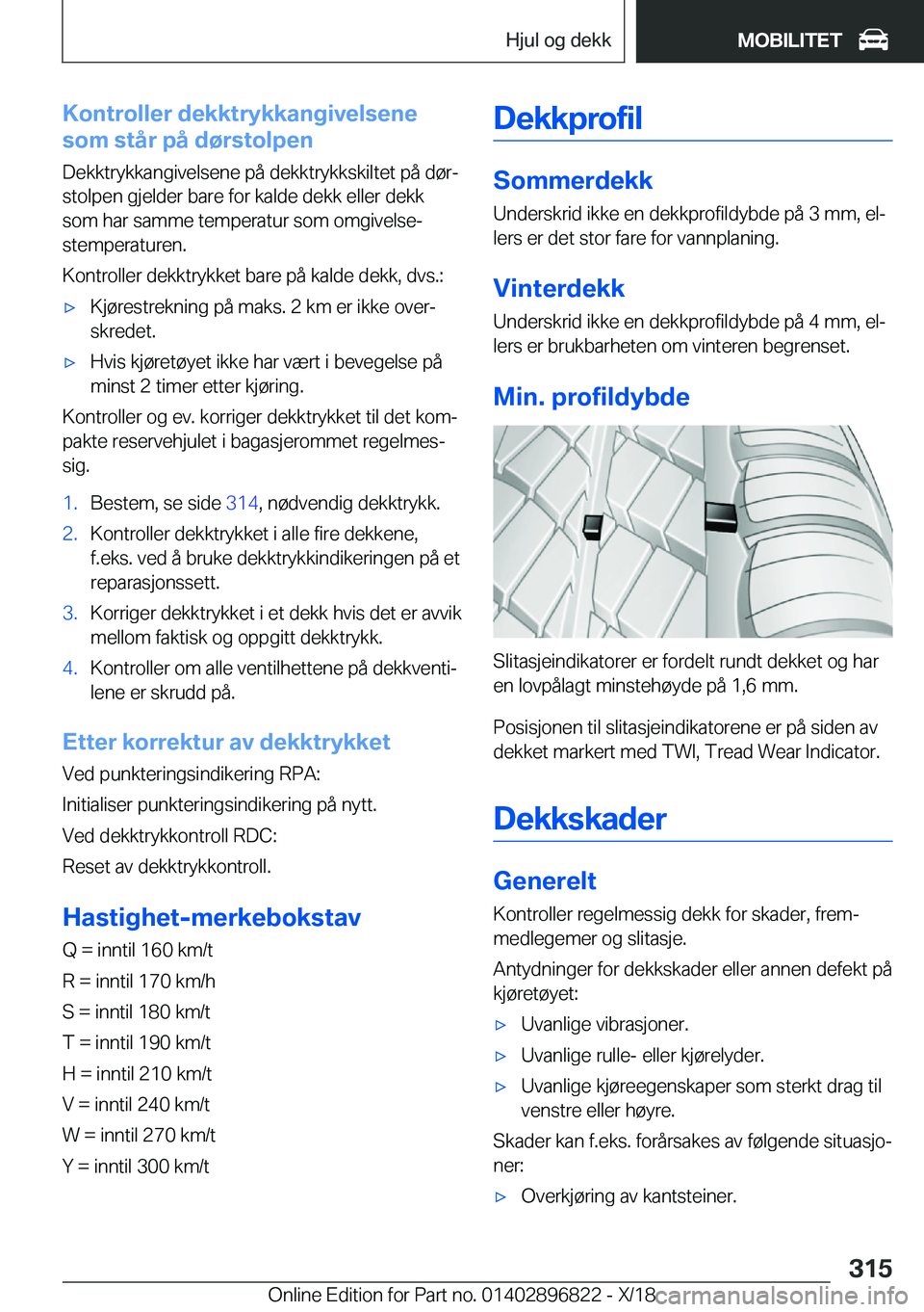 BMW 7 SERIES 2019  InstruksjonsbØker (in Norwegian) �K�o�n�t�r�o�l�l�e�r��d�e�k�k�t�r�y�k�k�a�n�g�i�v�e�l�s�e�n�e
�s�o�m��s�t�å�r��p�å��d�