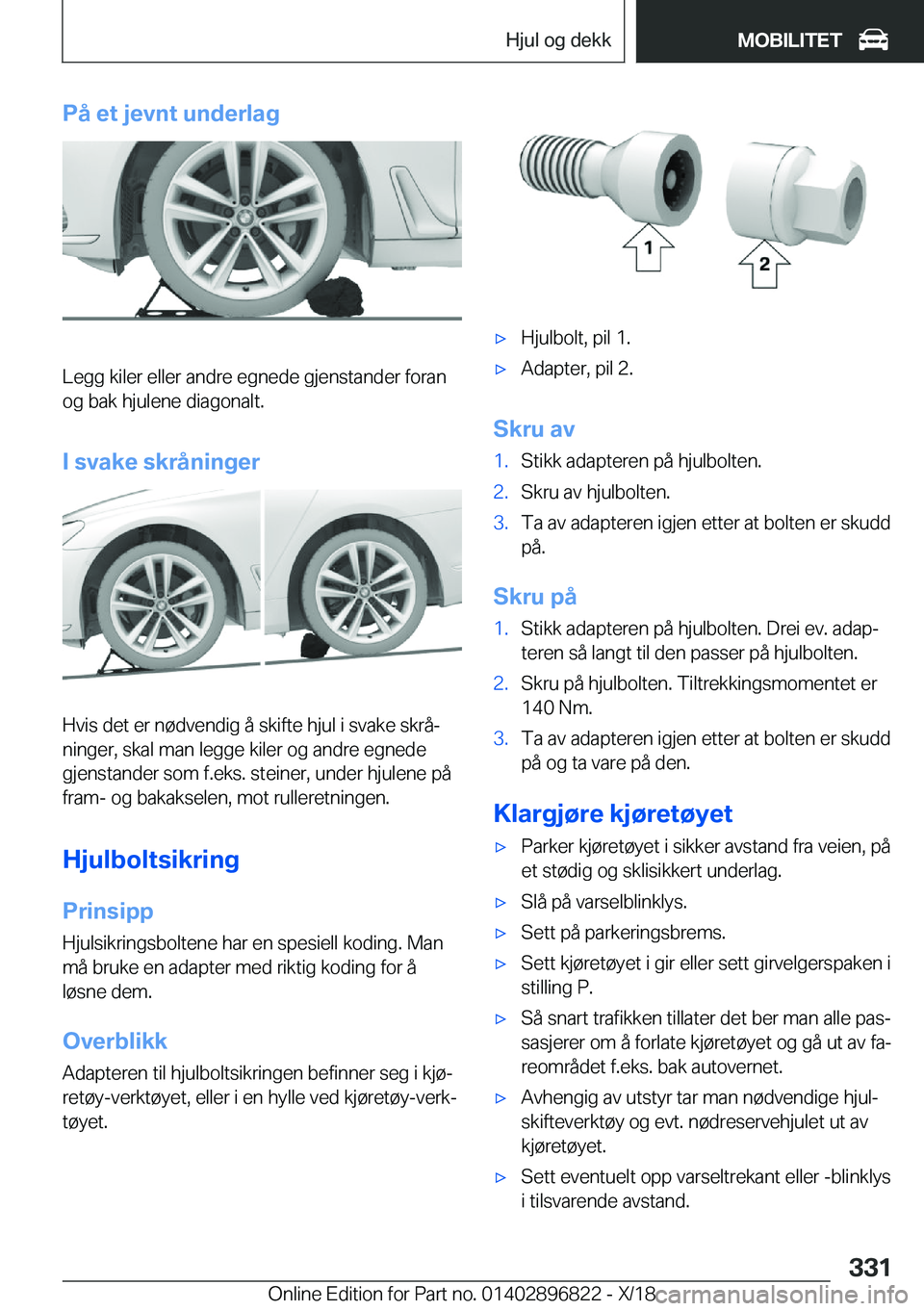 BMW 7 SERIES 2019  InstruksjonsbØker (in Norwegian) �P�å��e�t��j�e�v�n�t��u�n�d�e�r�l�a�g
�L�e�g�g��k�i�l�e�r��e�l�l�e�r��a�n�d�r�e��e�g�n�e�d�e��g�j�e�n�s�t�a�n�d�e�r��f�o�r�a�n�o�g��b�a�k��h�j�u�l�e�n�e��d�i�a�g�o�n�a�l�t�.
�I��s�v�a�k�