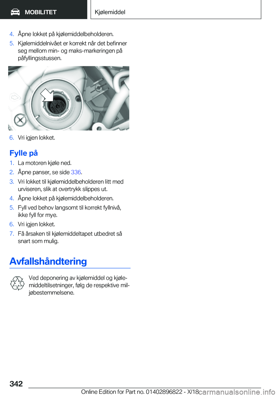 BMW 7 SERIES 2019  InstruksjonsbØker (in Norwegian) �4�.�