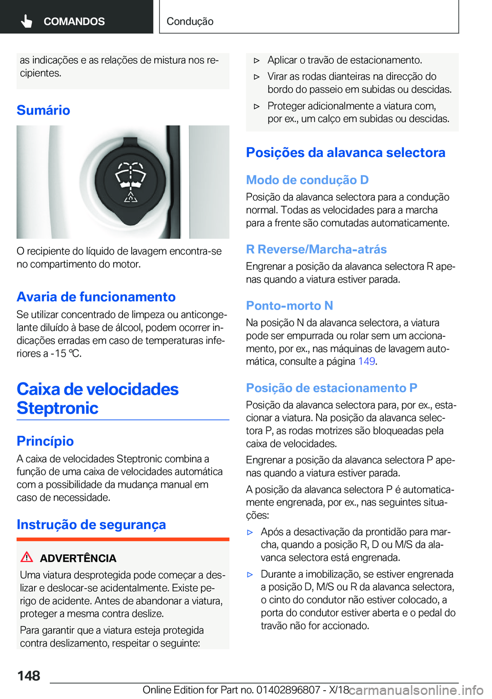 BMW 7 SERIES 2019  Manual do condutor (in Portuguese) �a�s��i�n�d�i�c�a�