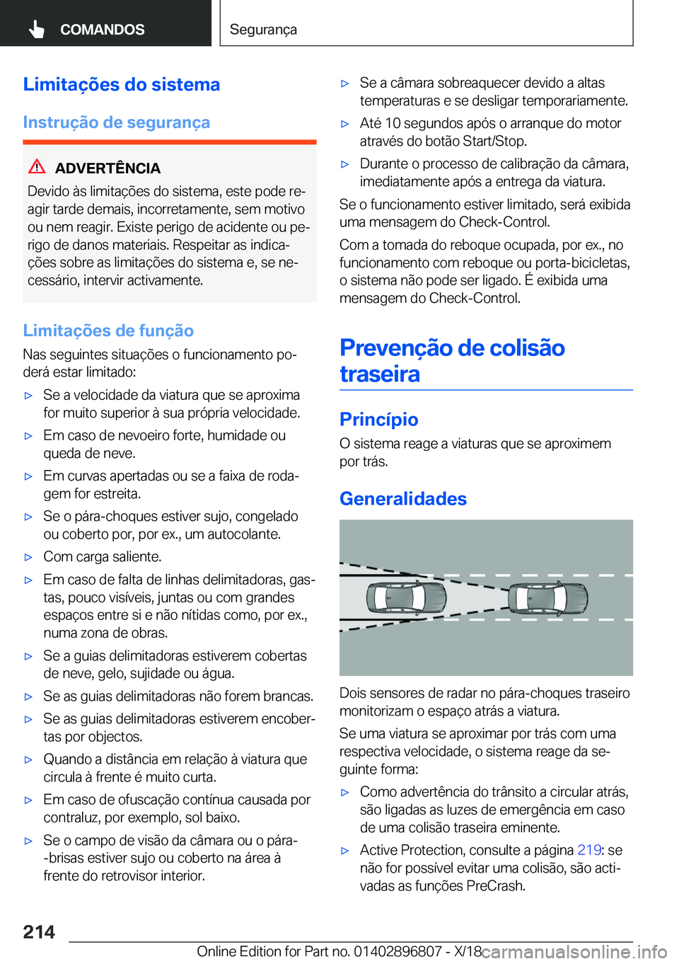 BMW 7 SERIES 2019  Manual do condutor (in Portuguese) �L�i�m�i�t�a�