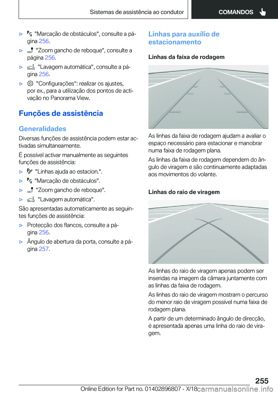 BMW 7 SERIES 2019  Manual do condutor (in Portuguese) 'x����M�a�r�c�a�