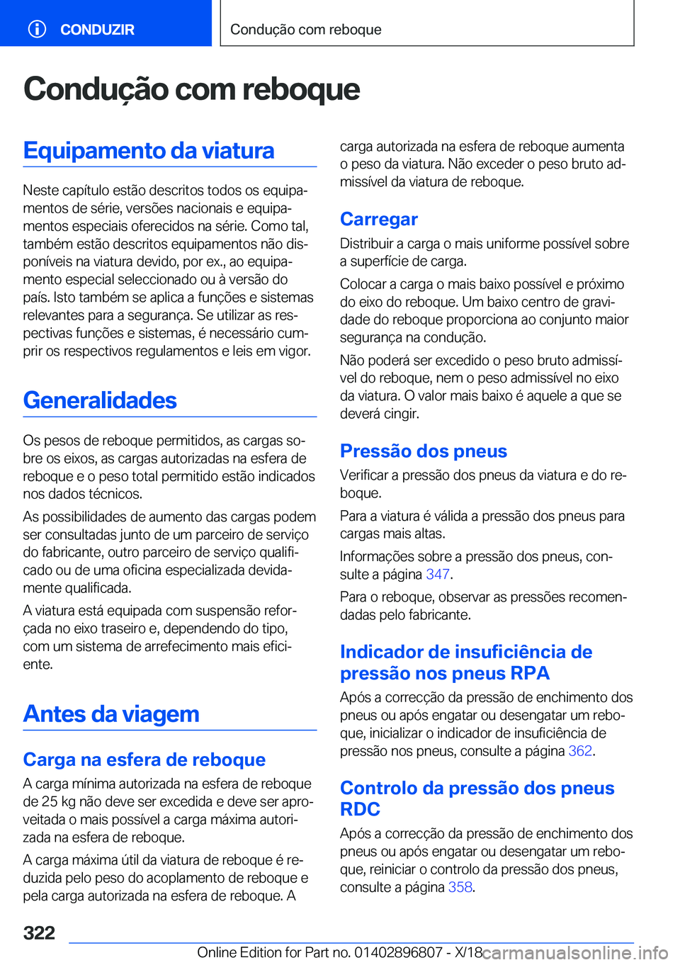 BMW 7 SERIES 2019  Manual do condutor (in Portuguese) �C�o�n�d�u�