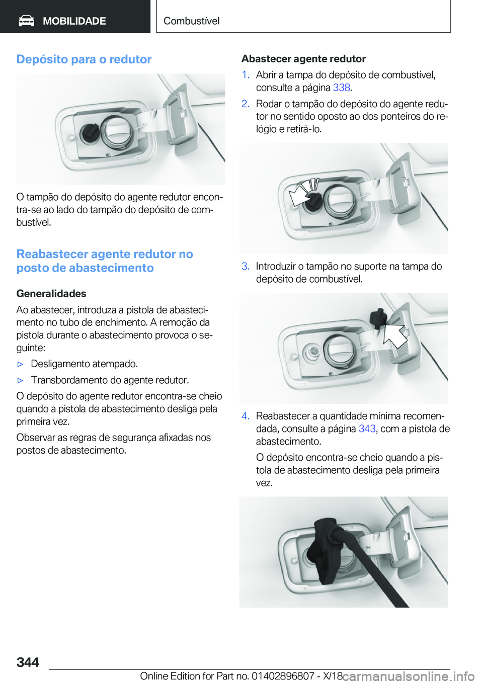 BMW 7 SERIES 2019  Manual do condutor (in Portuguese) �D�e�p�