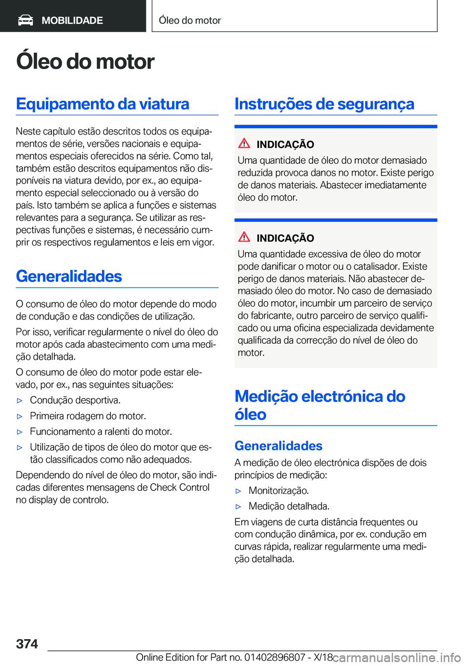 BMW 7 SERIES 2019  Manual do condutor (in Portuguese) �